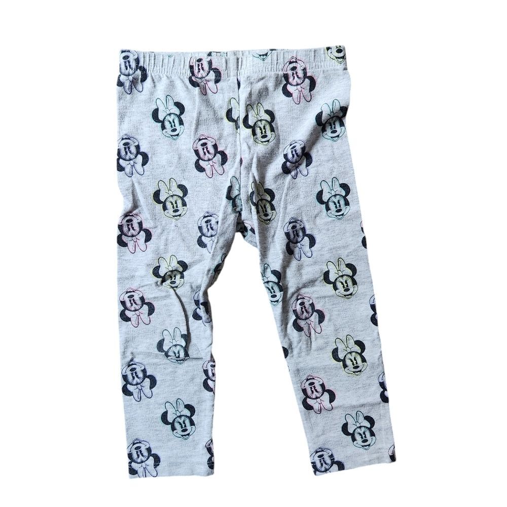 Jumping Beans Disney Minnie Mouse All-Day-Play Leggings Size 24 months Gray